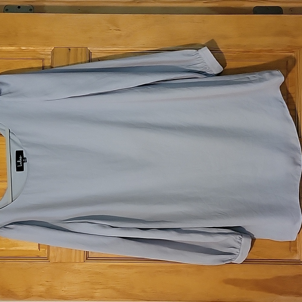 Lulus dove grey shift dress size m